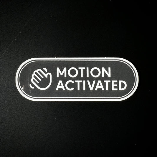 Motion Activated Sticker